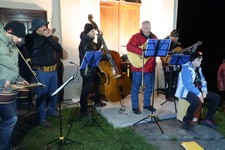 Vánoční zpívání MS Bandu se sborem na Posluchově 2017