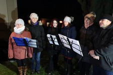 Vánoční zpívání MS Bandu se sborem na Posluchově 2017